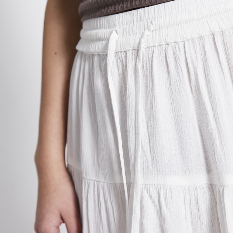 Ruffle skirt "Blake" White